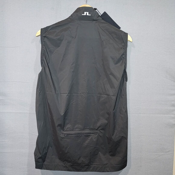 J. Lindeberg Ash Light Packable Water Repellent Golf Vest Men's SZ S - NWT - Picture 2 of 7